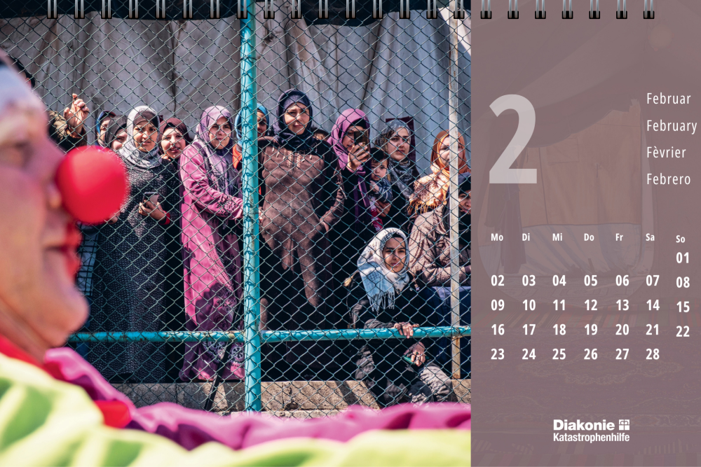 Tischkalender „Erinnern 2026“ Diakonie Katastrophenhilfe