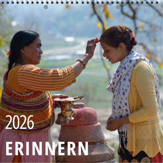 Wandkalender „Erinnern 2026“ Diakonie Katastrophenhilfe